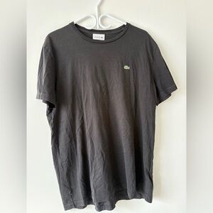 Lacoste Men's Black Crewneck T-Shirt Size XXl